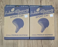 Pair Of NeoSport Wetsuits 2.5mm Premium Neoprene Sport Cap  - XL