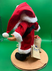 1995 Annalee Santa Claus with Gifts on Stand Number 5398 — photo 9