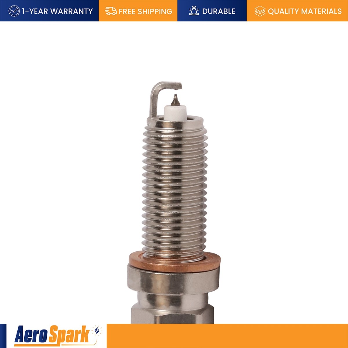 ECCPP Platinum Iridium Spark Plugs 93911 | 6-Pack For Mercedes, Dodge Sprinter, Freightliner V6 3.5L Engines - View #3