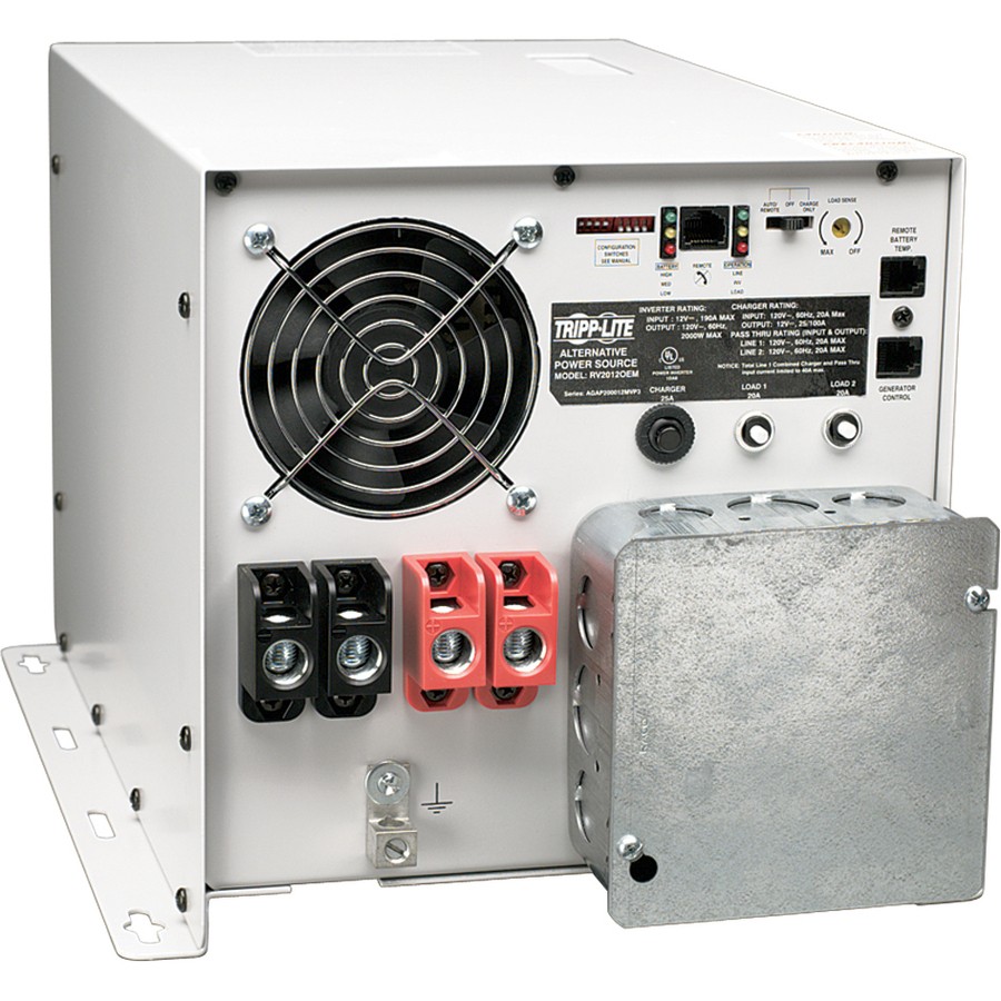 Инверторзарядное устройство Tripp Lite PowerVerter RV мощностью 3000 Вт с проводным входомвыходом 411490₽