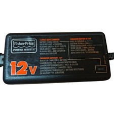 Fisher Price 00801-1782 12 Volt Adapter Charger Power Cord Power Wheels Tested