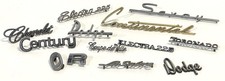 Vintage Car Emblem Lot