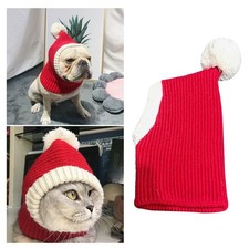 Pet Christmas Hat Festival Accessory Dog Xmas Warm Hats for Dogs