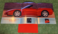 Corvette Convertible 1997 1998 Ls1 V8 1990s Brochure Detroit Auto Show Corvette Convertible 1997 1998 Ls1 V8 1990s Brochure Detroit Auto Show