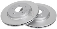 2X Bremsscheibe Beschichtet A.B.S. 18341 FüR Zafira P12 Tourer Opel Vauxhall VAN