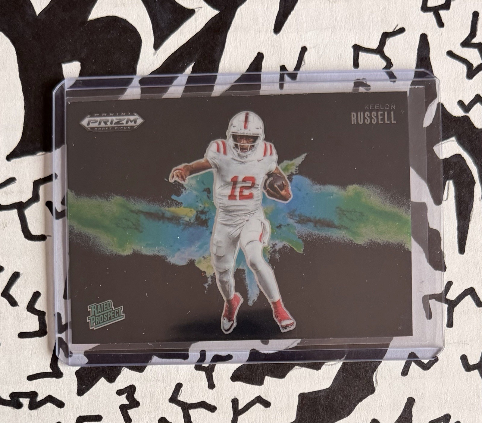 Panini 2025 Prizm Draft Picks Keelon Russell: Color Blast