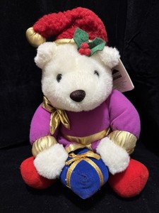 Vintage Holiday Workshop Girl Bear Sharan Simkins