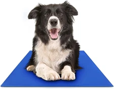 The Green Pet Shop Chillz Gel Mat, Large - Pressure-Activated Cooling Pad for Pe