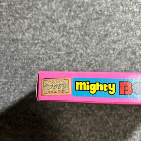 Mighty Bomb Jack Unused Game W/Box CIB Famicom FC Retro Very Good NTSC-J Japan