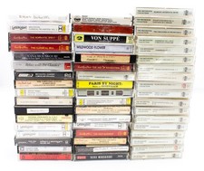 Large Classical Music Cassette Tape Lot   Beethoven Collection, Mozart, Bach