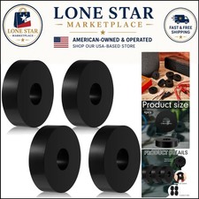 4 Pcs Rubber Isolation Pads 1.5'' OD Anti-Vibration Washers for Noise Reduction