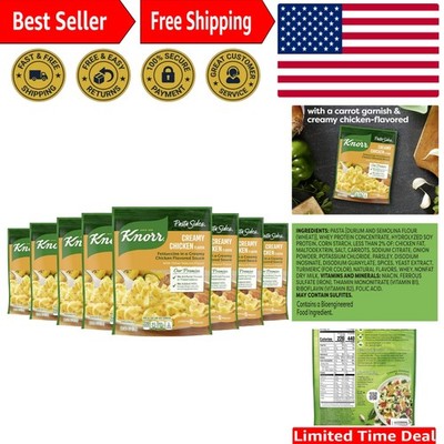 Creamy Chicken Pasta Sides by Knorr, 4.2oz (Pack of 8)   Family-Friendly Flavor