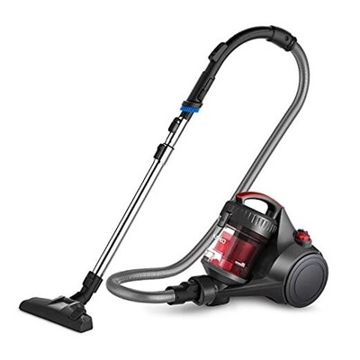  Bagless Canister Vacuum Cleaner, Lightweight Vac for Carpets and Hard Floors, 