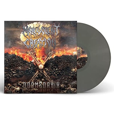 MALEVOLENT CREATION - DOOMSDAY X GREY VINYL - Vinyl Record - K72z