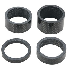 Juego de vástago de auriculares de fibra de carbono 1 1/8 para bicicleta MTB 5 10 15 20 mm NUEVO