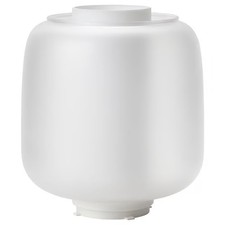 IKEA SYMFONISK 304.947.50 Glass Lamp Shade White for Speaker Lamp Base WiFi, New