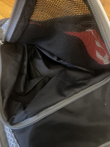 STX Lacrosse / Feldhockey Sidewinder Lacrosse Rucksack schwarz rot grau sehr guter Zustand - Bild 7 von 9