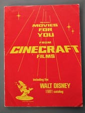 1980's Walt Disney Cinecraft Hollywood Cinerama Films 1970's