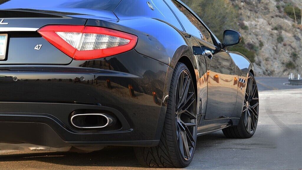 20x8.5 / 20x10 RF13 Black Wheels 5x114.3 Rims Set For Maserati Quattroporte 20