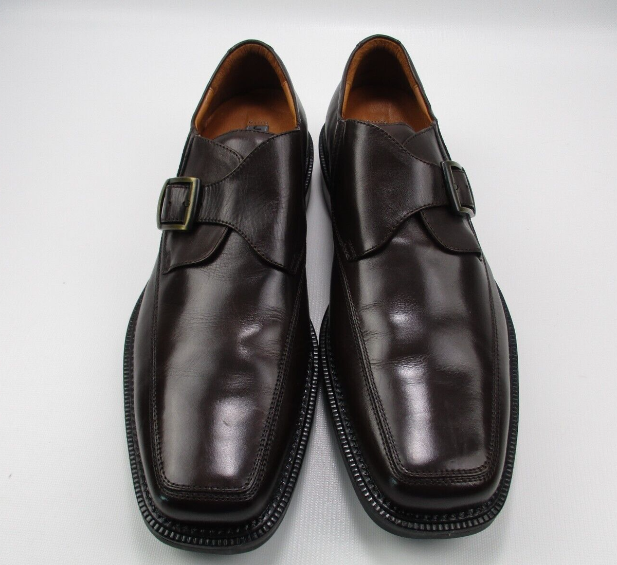 Johnston And Murphy Mens Monk Strap Leather Dress Shoes 20  display picture 2