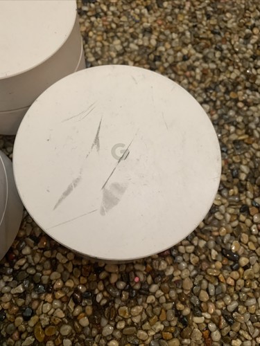Lot Of 3 Used Google Wifi Model AC-1304 Home Mesh Wi-Fi System No Cables - Picture 4 of 9