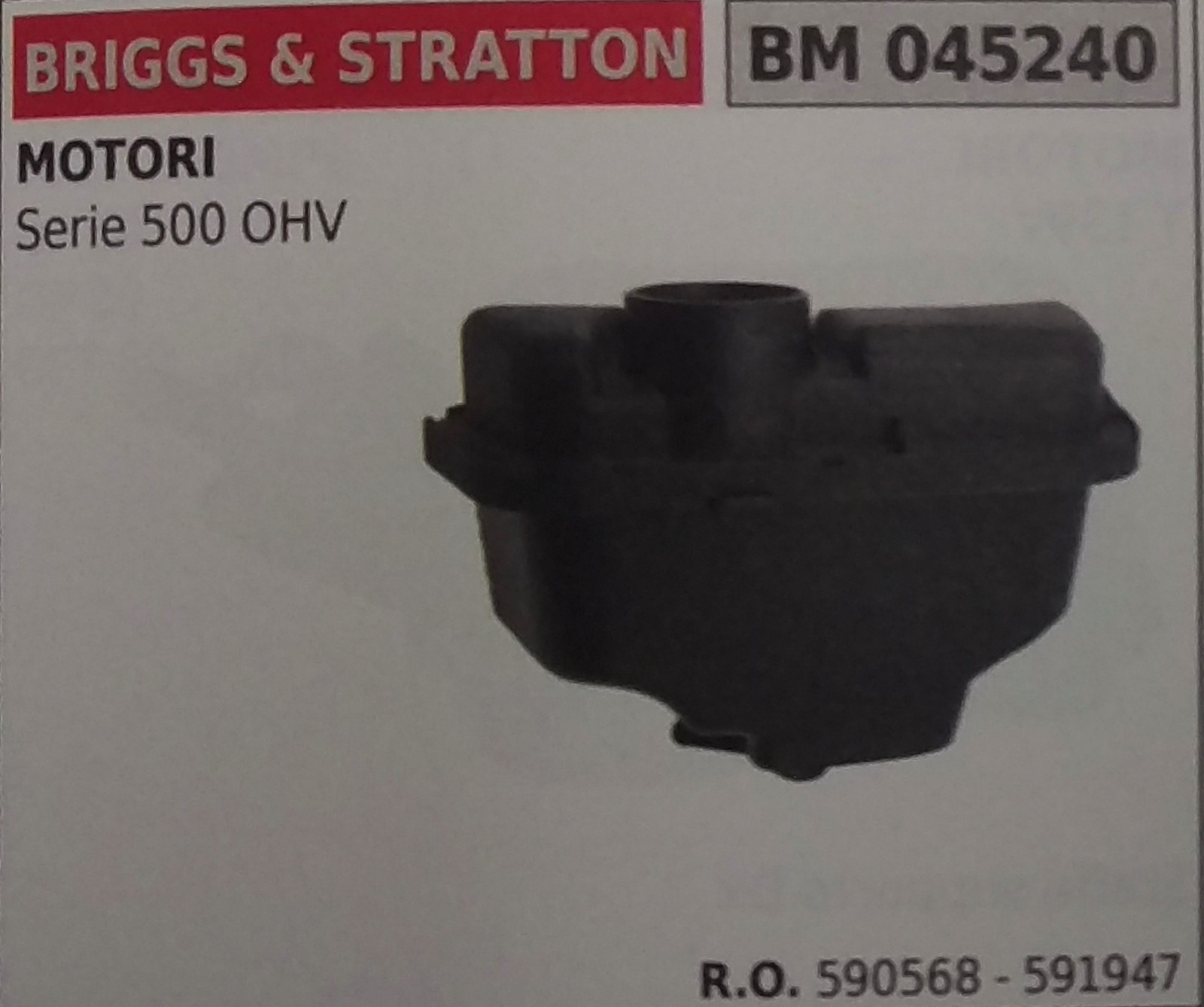 590568 591947 Serbatoio Originale Briggs & Stratton Serie 500 OHV