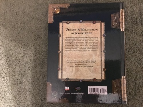 D&D: Unearthed Arcana Supplement / Hardcover NM TSR AD&D - Picture 2 of 2