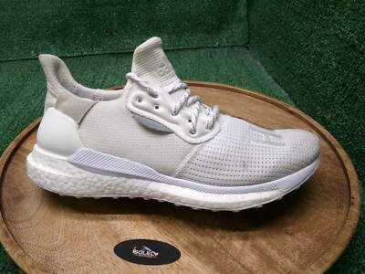 Adidas Men's Pharrell Williams Solar Hu Glide PRD Cloud White Shoes Size  US