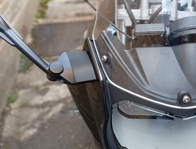 40mm Spiegelverlängerungen / Extender für BMW F 800 S/ST, 2006 bis 2013 - OEM Ausstattung