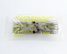 Lot of (50) Allen-Bradley RCR05G205JS Carbon Composition Resistors 2.0 Meg Ohms