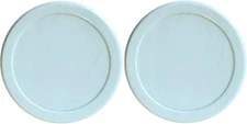  2 Pack Air Hockey Pucks - 2.5"  White "Quiet"  pucks - Dynamo