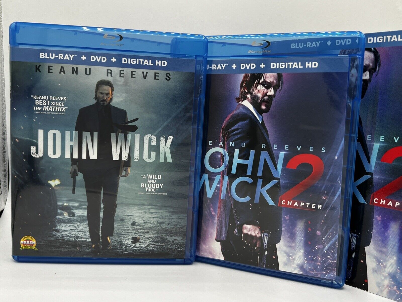 ≥ John Wick 2 (2017, Keanu Reeves) - IMDB 7.5 - NL uitgave — Blu-ray —  Marktplaats