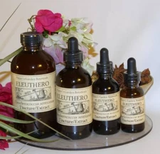 ELEUTHERO Root adaptogen fatigue LYME Organic Folk Remedy TCM Tincture ~