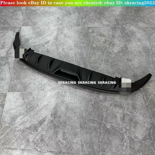 Difusor de parachoques trasero ABS negro mate apto para Mazda 3 AXELA sedán 2014-2018 - Imagen 6 de 14