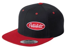 Peterbilt hat cap flat bill snapback truck rig diesel trucker