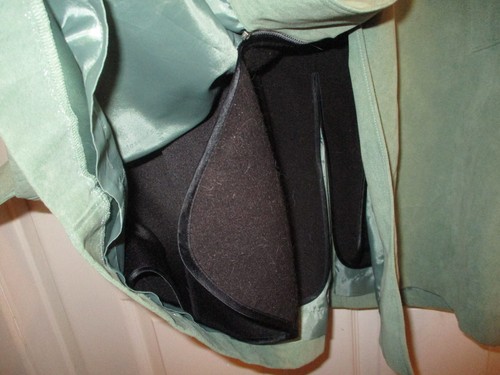 Appleseeds~Ladies Lined Sage Hooded Green Coat~Size Small~Pre-Owned - Photo 8/16