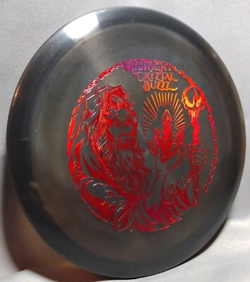  New Discraft Midnight Cryztal Buzzz Ledgestone 2022 LE With Flipflop Red Foil 