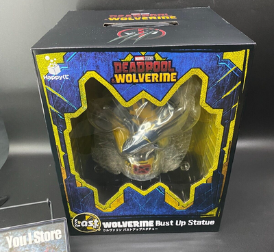 Deadpool Wolverine Bust Up Statue
