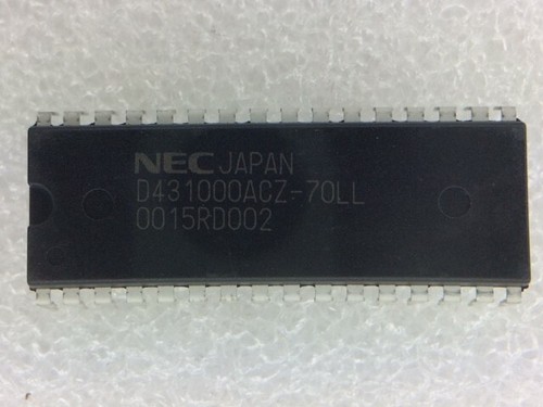 UPD431000ACZ-70LL NEC SRAM 1M-bit 128K x 8 70ns Low Power 32-Pin PDIP 2 PIECES - Picture 1 of 1