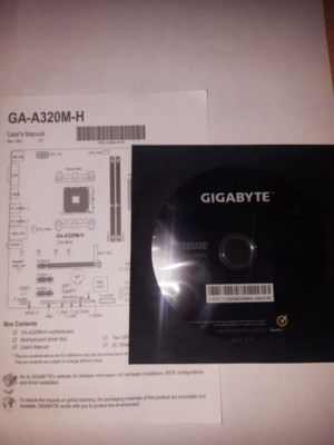 Treiber CD Gigabyte GA-A320M-H