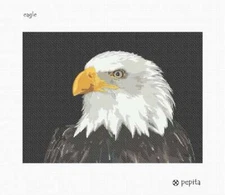 Eagle Needlepoint Kit or Canvas