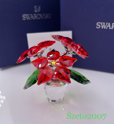 Swarovski Poinsettia, Medium MIB #5538626/ 5698502 | eBay