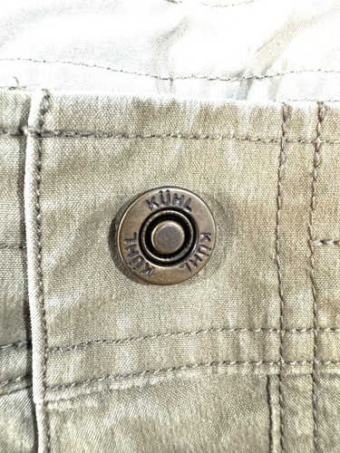 Kuhl Men’s Shorts 40 Khaki Vintage Patina Dye - Picture 4 of 19