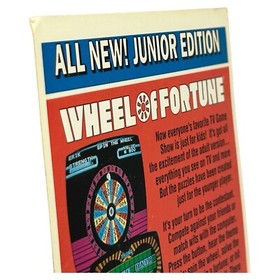 Wheel Of Fortune Toys R Us Display Card 5x7 Nintendo NES