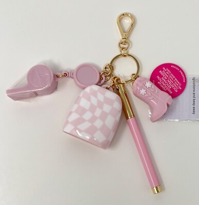 BATH BODY WORKS PINK BOOT WHISTLE PEN POCKETBAC HOLDER HAND