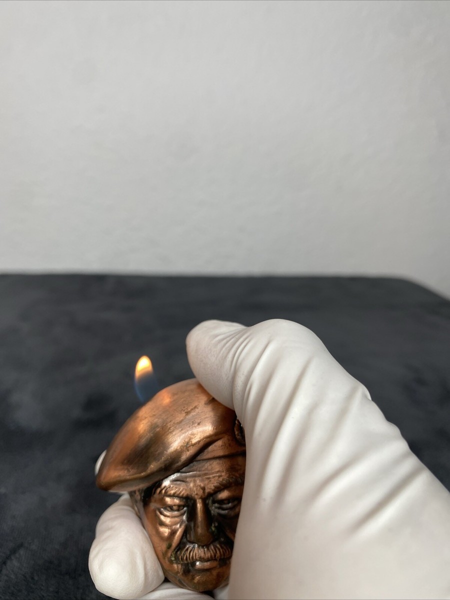 VTG Saddam Hussein Copper Cigarette Lighter