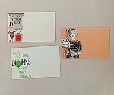 Vintage 1964 Lot of 3 Oster Osterizer Spin Cookery Recipe Brochures Diet Dips 64