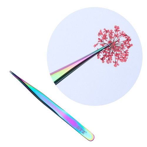 Nail Tweezers Rhinestones Tools Craft Tweezers Stainless Steel Tweezers
