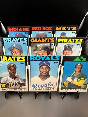 1986 Topps Traded BB - Choose Your Card - NM/MINT! - Ships FAST!