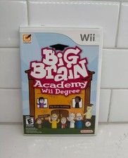 Big Brain Academy Wii Degree Nintendo Wii - Tested & Working No Manual